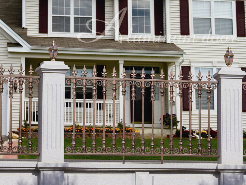 南京鋁藝護欄外墻圍欄WL-0110