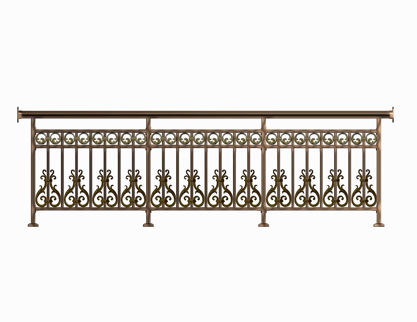 金屬護(hù)欄陽臺商場平臺圍欄HL-118