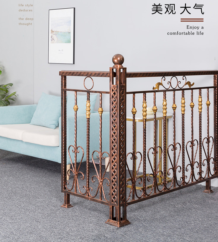 歐坤鐵藝陽臺(tái)護(hù)欄H01